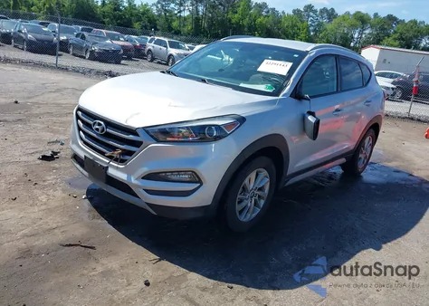 2017 Hyundai Tucson Eco из США, поврежденный, VIN KM8J3CA23HU549415